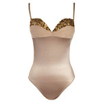 Embellished tank with bralike cups, La Perla.