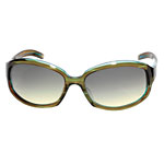 Olive sunglasses with oversize lenses, Sama Eyewear, Sama Eyewear.