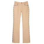 Beaded jeans, Lauren by Ralph Lauren.