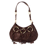 Bag with gold ring detail, J.J. Winters.