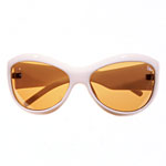 Plastic-frame sunglasses, Boston Proper.