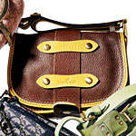 Leather bag, Hogan.