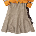 Tweed skirt, J. Crew.