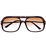 Plastic-frame sunglasses, Marc Jacobs.