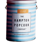 One-gallon tin of gourmet popcorn, Hampton Popcorn Co..