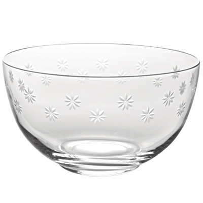 Six-inch Daisy crystal bowl, Tiffany & Co..