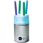 Toothbrush sanitizer and storage system, Violight.