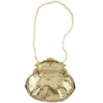 Metallic python bag, Jane Bolinger.