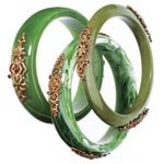 Resin bracelets, Lazuz Collection.