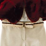 Grosgrain ribbon belt, Ports 1961.