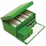 Jewelry box with travel case (order by noon EST Dec. 22; gift wrap $5 per item), Hold Everything.