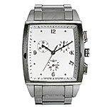 Stainless-steel Challenge chrono watch, CK Calvin Klein.