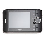 P-4000 multimedia storage and viewer holds more than 75,000 images, 25,000 songs and up to 300 hours of video, depending on size of file, Epson.