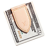 Palladium money clip, Louis Vuitton.