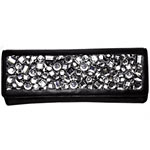 Jeweled lambskin evening bag, Donald J. Pliner.