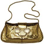 Python evening bag, Tod's.