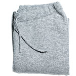 Cashmere lounge pants in gray, Yarnz.