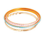Metal bangles, Ebba Los Angeles.