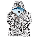 Fleece-lined mackintosh with dalmatian print (also available in purple with pink spots, sizes for ages 1?12), Mini Boden.