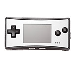 Game Boy Micro (plays all Game Boy Advance games), Nintendo.