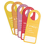 Paper Vinotes wine-bottle gift tags with various sentiments, 529cards.