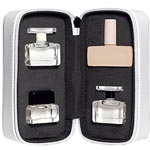 Miniature perfume set of four .13 oz. bottles, Marc Jacobs.