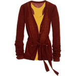 Belted cardigan, Cris.