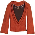 Deep v-neck sweater, Lidi by Lily Maddock.