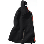 Wool cape, A/X Armani Exchange.