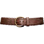 Studded leather belt, Express Design Studio.