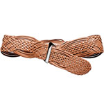 Woven leather belt, Lambertson Truex.