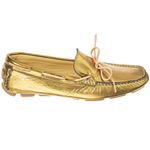 Bronze driving shoes, Sacco Comfort.