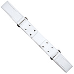 Leather belt with two-sided closure, Strenesse Gabriele Strehle.