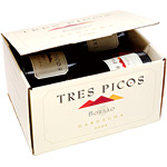 Half case of Tres Picos, a Spanish grenache, Borsao, Borsao Tres Picos.
