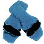 Cashmere pedicure slippers, Bliss.