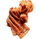 Silk scarf, Yuh Okano.