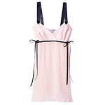 Pleated silk baby-doll nightgown, Flora Nikrooz