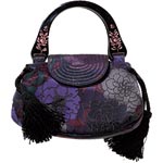 Silk bag with nylon tassel, Banana Republic.