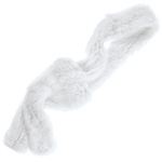 Rabbit fur scarf, Spiegel.