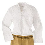 Floral-print cotton blouse, A.P.C..