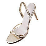 Braided leather slingbacks, Colin Stuart for Victoria's Secret, Colin Stuart.