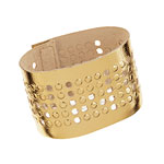 Leather cuff bracelet, MOMA Design Store, MOMA Design Store.
