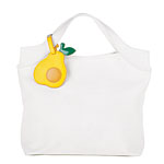 Cotton canvas tote (fruit tag not included), Old Navy.