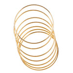 Gold bangles, Agatha.