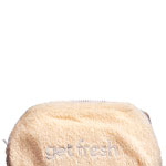 Makeup bag (comes with bath and body products, not shown), Get Fresh.