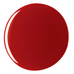 Nail polish in Real Red No. 10, Shiseido.