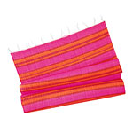 Woven-vinyl beach mat, American Rag.