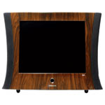 15-inch wood-frame LCD TV, Hannspree.