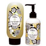 Juniper grapefruit body wash and lotion, Tillia, Tillia.