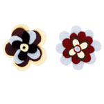 Felt hairpins, My Perennial.